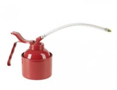 Oiler Standard- Steel Body,- St-Red EWKP-Superflex Spout, Capacity: 350 ml. PRESSOL (5134)