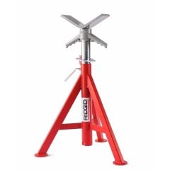 Pipe Stand, Vise V-Head Low # VJ98 Max Pipe Cap 12'' Height 20''-38'' / 51-96 CM, RIDGID (56657)