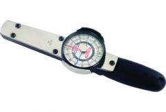 Torque Wrench 1/4'' drive, cap. 6-30 IN.LB, (7-35 cm-kg) increment 0.5 IN.LB, dial, steel chrome finish, PROTO (J6168F)