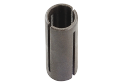 Adapter Split Bushing Swivel Post, Outside diameter of .312" (7.9mm), inside .250" (6.3mm), and length of 1.000" (25.4mm). STARRETT (657R)