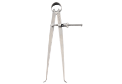 Inside Caliper, Spring-Type, Quick-Spring Nut, Size and Approximate Capacity (in): 3'', STARRETT (73B-3)