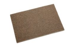 Scouring Pad, Brown, Coarse Grit 6'' x 9'' Heavy Duty Hand Pad. 3M (7440B)