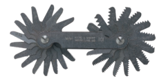 Gauge Screw Pitch, 30 Leaves, 4-42 TPI UNF, 60 degree, Steel Blades, MOORE & WRIGHT (806)