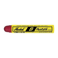 Marker Paint Stick, Solid B Marker Paint Stick Marker, Red Color, 12 pcs/box, MARKAL (80222)