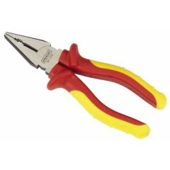 Plier, Insulated Electrician, Combination VDE 165 mm (6'') Working 1000V, Tested 10,000V, STANLEY (84-000)