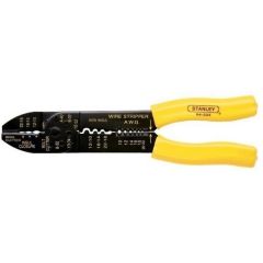 Crimping, Stripping and Cutting¬†Plier 230 mm (9''), Wire¬†Size : 10 - 32 AWG, PVC Handle, STANLEY (84-223)