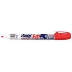 Marker Paint Permanent, PRO-LINE Xylene-free high purity paint marker, Red Color, MARKAL (96962)