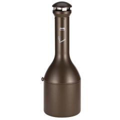 Smoking Receptacle, Infinity Traditional 39.1 x 13" Aged Bronze, RUBBERMAID (01-9W33-AGBRNZ)