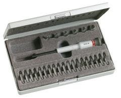 Set, Micro-Tech Tools Set - Sockets Holder + Bit + Socket 26 Pcs Dimension L.205 x W.130 x H.31mm, FACOM (AEM.J2)