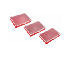 Set, Box Plastic Organiser 3Pcs 165 x 110 x 28mm, FACOM (BV.21BP)