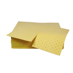 Pads, Chemical Absorbent, Heavy Weight, Dimpled & Perforated, 41cm x 46cm, 100's/case, SCANSORB (SC-3541DP)