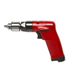 Drill, 1/4'' (6mm), Pneumatic, Heavy Duty, Keyed Chuck, Free Speed 2400 Rpm, CHICAGO PNEUMATIC (CP1014P24)