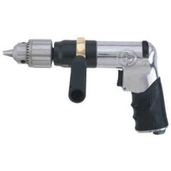 Drill, 1/2'' (13mm), Pneumatic, Reversible, Super Duty, Keyed Chuck, Free Speed 500 Rpm, CHICAGO PNEUMATIC (CP789HR)