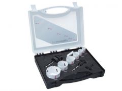 Hole Saw Kit 6 Pcs, 16, 20, 25, 32, 40, 51mm, Bi-Metal, MAKITA (D-47123)