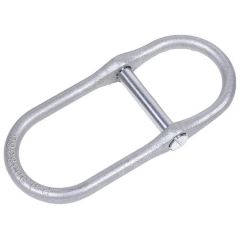 D-Ring, Double With Capture Pin 1.5'' x 2.65''. SWL : 25Lb, TY-FLOT (DBLD150265)
