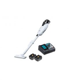 DC Cleaner 18V BL Cordless, c/w Two 6.0ah Battery and One Charger, MAKITA (DCL281FRGW)