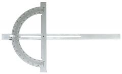 Bevel Protractor High Capacity 400mm, Slide Rule Screw locking,Tempered Steel, FACOM (DELA.1880.00)