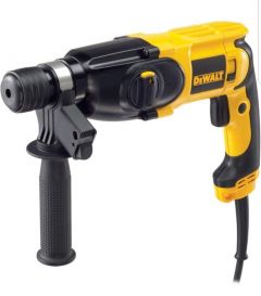 Rotary Hammer Drill, 22mm, SDS-Plus, 2-Mode, 650W, 220V c/w Quick Change Drill Chuck DEWALT (D25013K)