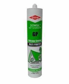 Silicone Sealant, Dow Corning/Dowsil GP General Purpose, 280ml, Grey (24 Cartridges/Ctn), DOW CORNING (GP-GREY)