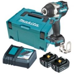 DC Impact Wrench 18V BL, 1/2'' Sq Drive, 700 NM (520 ft.lbs.), MAKITA (DTW700RTJ)