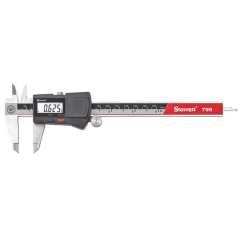 Caliper Electronic Vernier, Range: 0-6''/0-150mm, Resolution (in): .0005", Stainless Steel. STARRETT (EC799A-6/150)