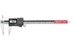 Caliper Electronic Vernier, Range: 0-8''/0-200mm, Resolution: .0005"/0.01mm, Stainless Steel. STARRETT (EC799A-8/200)