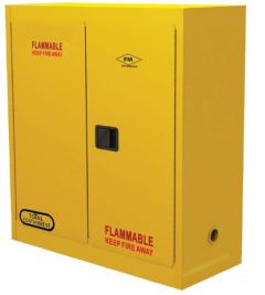 Cabinet, Flammable Storage, 1 door, 1 shelf. SPILL STATION (FC1D45)