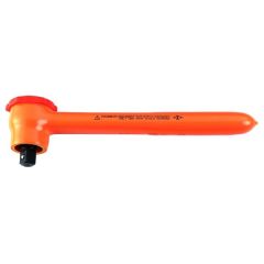 VDE, 1/2'' Drive Ratchet 1000V Insulated Grip, Dimension: 265 x 55 x 70mm, FACOM (S.151AVSE)