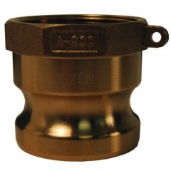 Adapter Global Cam & Groove Type A, Female NPT x Male Adapters, Size 1.1/2'', Maximum Operating Pressure 250 PSI, A380 Permanent Mold Aluminum, DIXON (G150-A-AL)