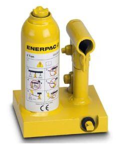 GBJ Series Industrial Bottle Jacks, Capacity: 2 - 100 Tons, Stroke: 2.44 - 18.11 In., ENERPAC (GBJ002)