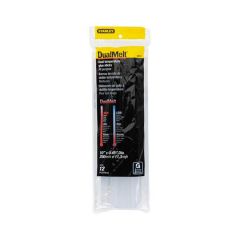 Glue Stick 10'', 25DT-Dual, 12 Pcs, STANLEY (GS25DT)