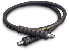 Hose Hydraulic, High Pressure, 6ft Length, 1/4'' NPTF Both End, .25'' I.D., ENERPAC (H9206Q)