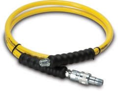 Hose Hydraulic, High Pressure, 6ft Length, w/A-604, 3/8'' NPTF, .25'' I.D., ENERPAC (HA7206B)