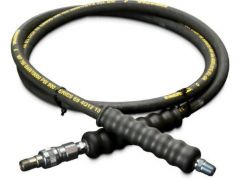 Hose Hydraulic, High Pressure, 6ft Length, w/A-630, 1/4'' NPTF, .25'' I.D., ENERPAC (HB9206QB)