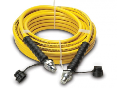 Hose Hydraulic, High Pressure, 50ft Length, w/ two CH-604, .25'' I.D., ENERPAC (HC7250C)