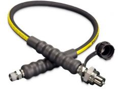 Hose Hydraulic, High Pressure, 3ft Length, w/CH-604, 3/8'' NPTF, .25'' I.D., ENERPAC (HC9203)