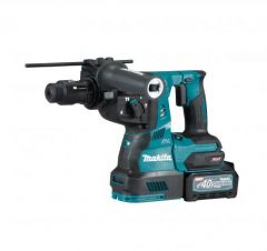 DC Combination Rotary Hammer Drill, 40V, Brushless, SDS-Plus 28mm, 5000Bpm, AVT, 2X 2.5Ah Battery, 1X Charger, MAKITA (HR004GD201)