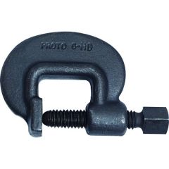 C-Clamps extra heavy duty 0'' - 13/16'', throat depth 11/16'', load 2800 lbs, steel black finish, PROTO (J0-HD)