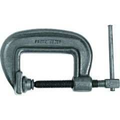 C-Clamps heavy service 0'' - 2'', throat depth 1.3/8'', load 7500 lbs, steel black finish, PROTO (J102GS)