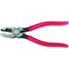 Plier, Combination/Linemans 7.1/4'', jaw width 1.1/8'', new england style, serrated jaw, steel chrome finish, pvc grips, PROTO (J267G)