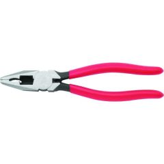 Plier, Combination/Linemans 9.1/4'', jaw width 1.3/32'', high leverage, serrated jaw, steel chrome finish, pvc grips, PROTO (J269G)