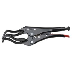 C-Clamp, Locking/Vise grip 11.3/5'', jaw width 2.3/4'', locking pipe, steel black finish, PROTO (J283XL)