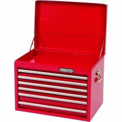 Storage Chest Top 27'', LxHxD, 26.1/4'' x 19' x 18'', 6 Drawers, Red, PROTO (J442719-6RD)