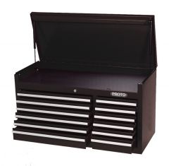 Storage Workstation LxHxD, 41'' x 42'' x 18'', 15 Drawers, Black, PROTO (J444142-15BK)