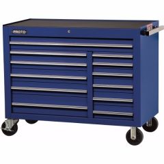 Storage Workstation LxHxD, 50.1/2'' x 41'' x 25'', 12 Drawers, Blue, PROTO (J455041-12BL)