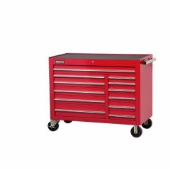 Storage Workstation LxHxD, 50.1/2'' x 41'' x 25'', 12 Drawers, Red, PROTO (J455041-12RD)