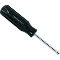 Nut Driver 5 mm, Length 2.7/8'', Steel Chrome Finish, Plastic Grips, PROTO (J9205M)