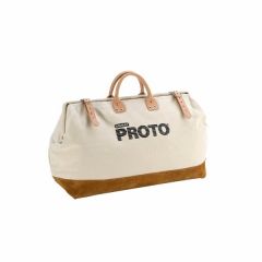 Storage Bag Canvas LxD 24'' x 8'', Heavy Duty Reinforced With Leather Bottom, PROTO (J95322)