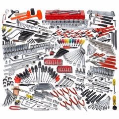 Tool Set, 1/4'', 3/8'', 1/2'', 3/4'' Dr. Intermediate Tool Set 453 Pcs, inches,, PROTO (J99720)