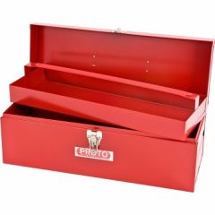 Storage Box General Purpose With Tray, LxHxD 19.1/2'' x 7'' x 8'', Red, PROTO (J9977-NA)